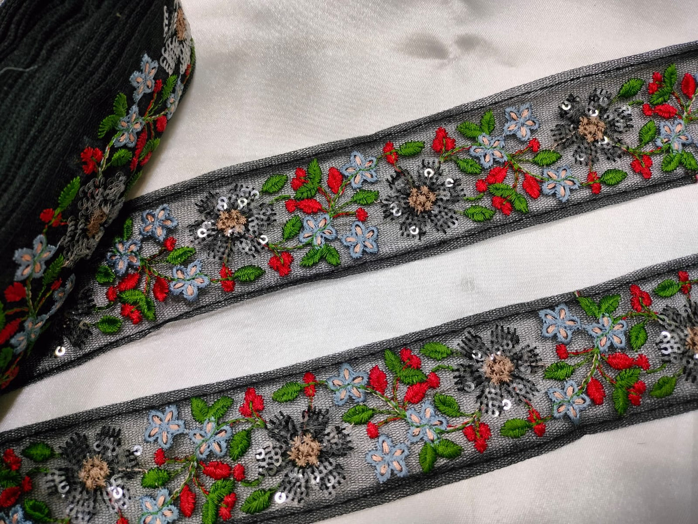 Multicolour Embroidery Trim