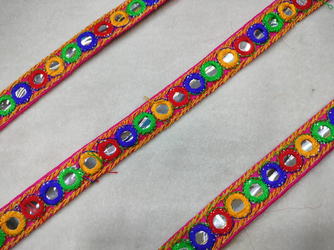 Multicolor Embroidery Trim