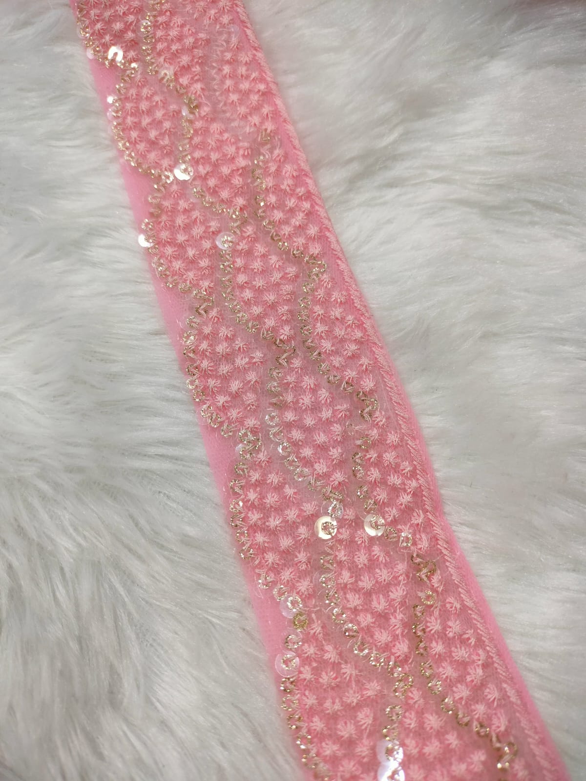 Pink Fancy Threadwork Trim