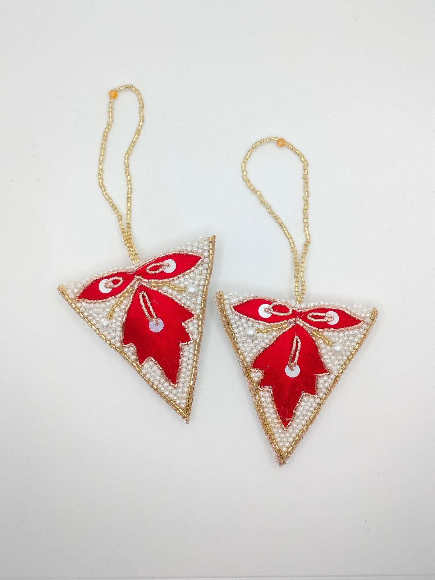 Red & White Handwork Assorted Latkan