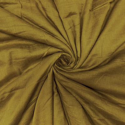 Mustard Plain Mul-Mul Cotton Fabric