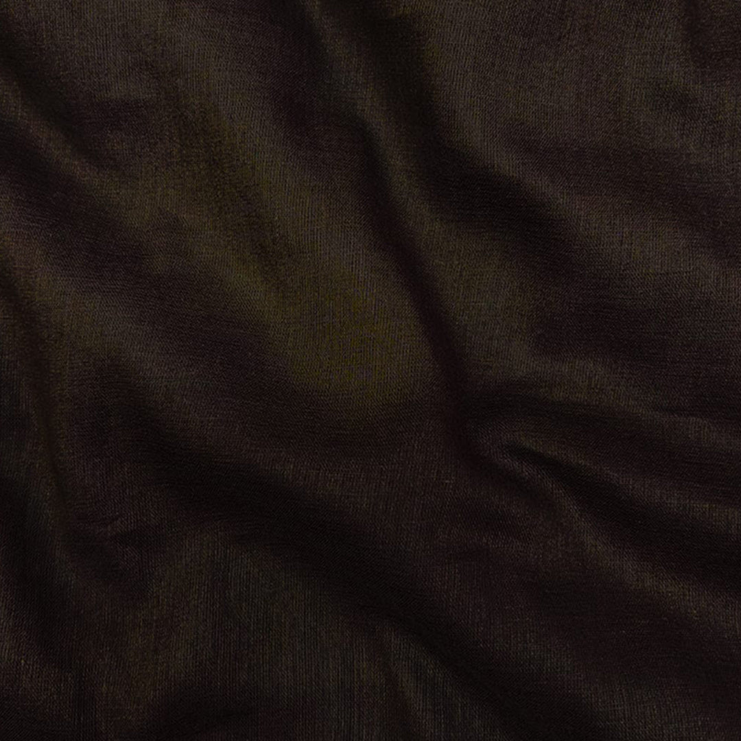 Brown Plain Mul-Mul Cotton Fabric