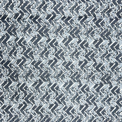 Multicolor Chevron Printed Cotton Fabric