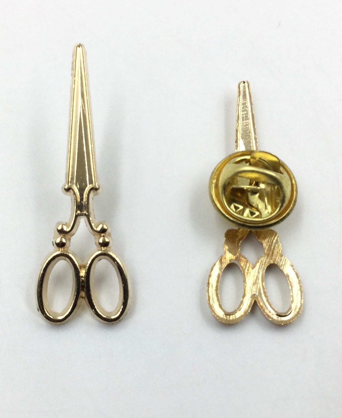 Golden Knife Collarpin Buttons