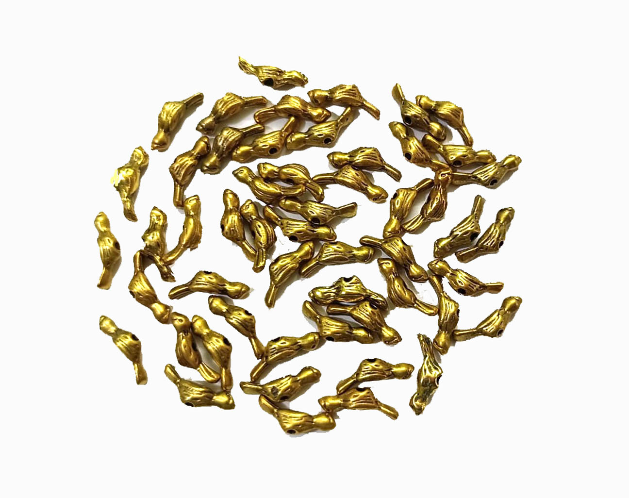 Antique Golden Spacer Beads
