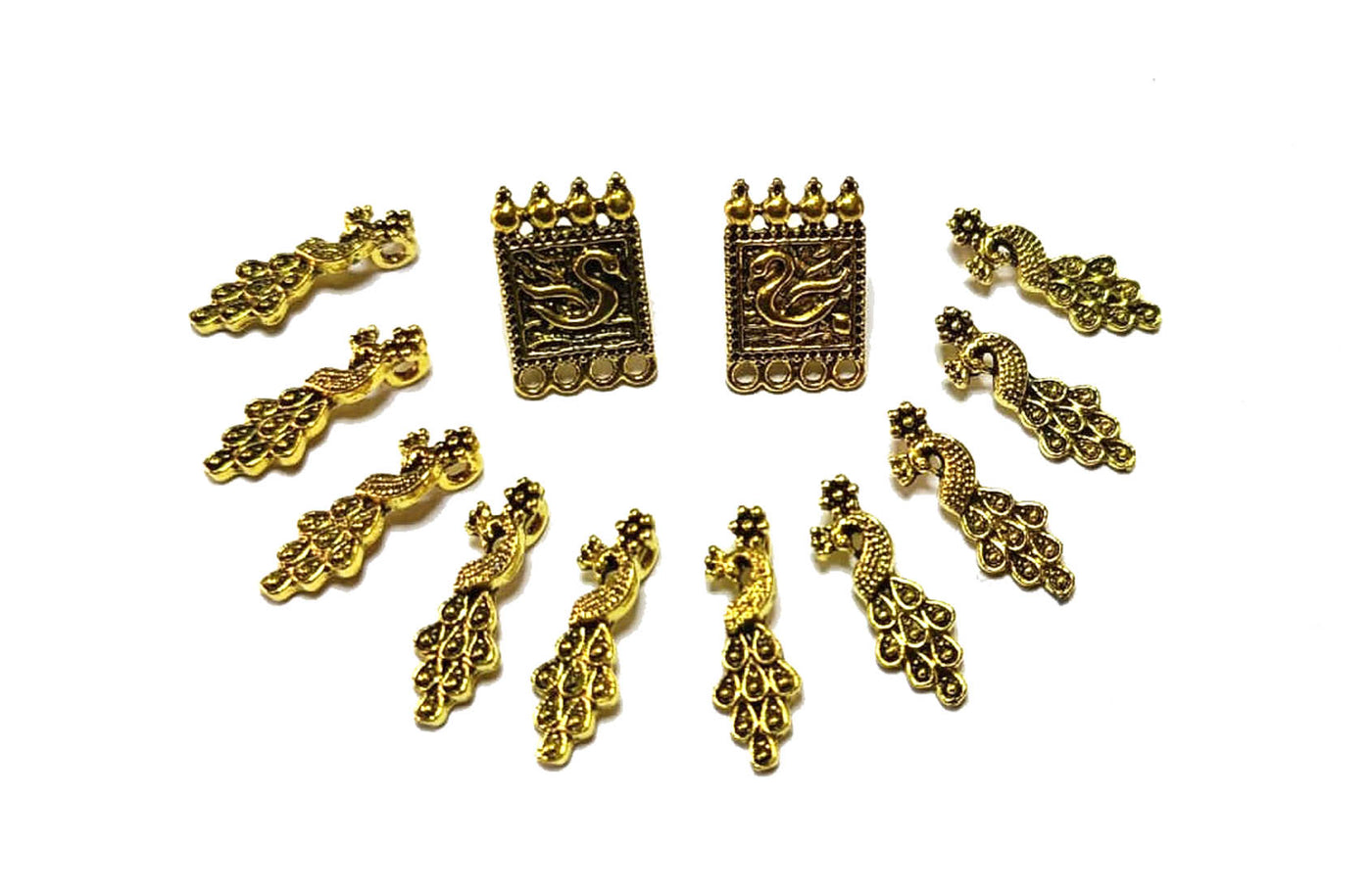 Golden German Silver Charms & Studs