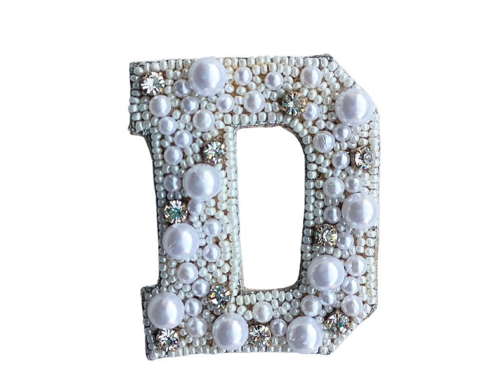 Stone & Pearl 'D' Alphabet