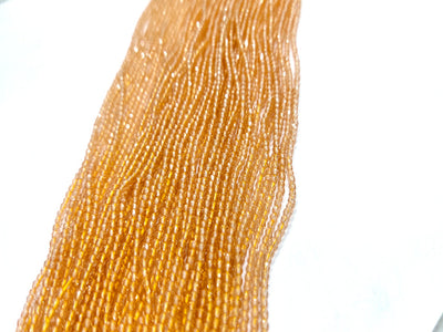 Mustard Transparent Hydro Spherical Crystal Beads (Wholesale)