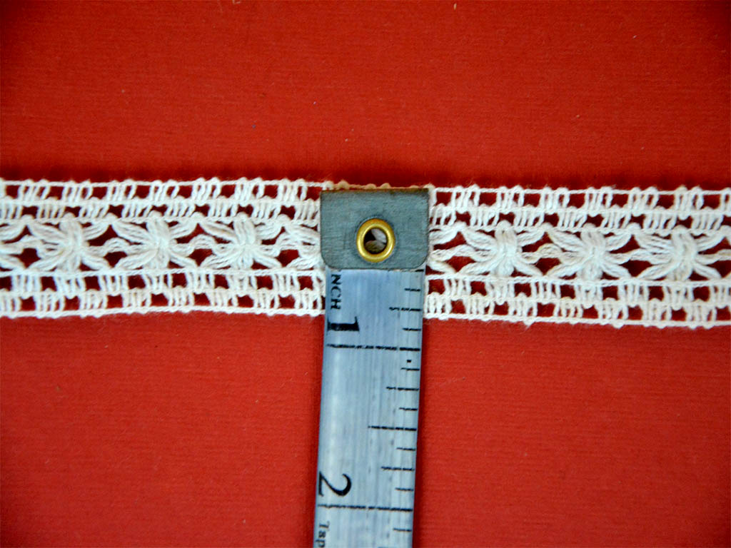 Off White Pattern 22 Cotton Crochet Lace