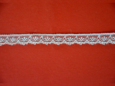 White Pattern 6 Cotton Net Lace (Wholesale)