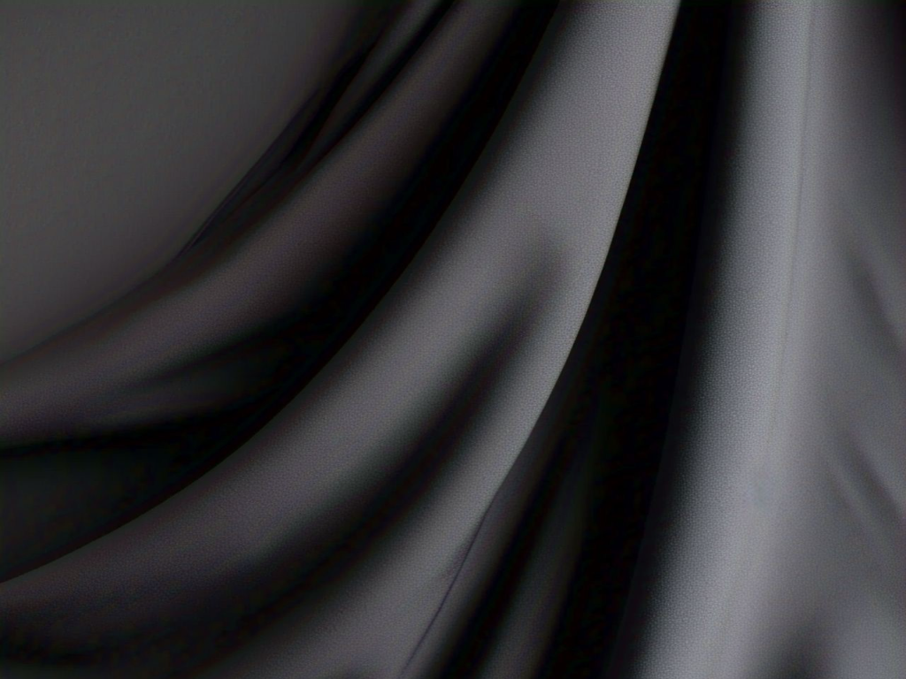 Tokiyo Black Plain Crepe Fabric