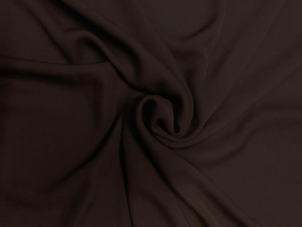 Coffee Brown Georgette Fabric (Wholesale)