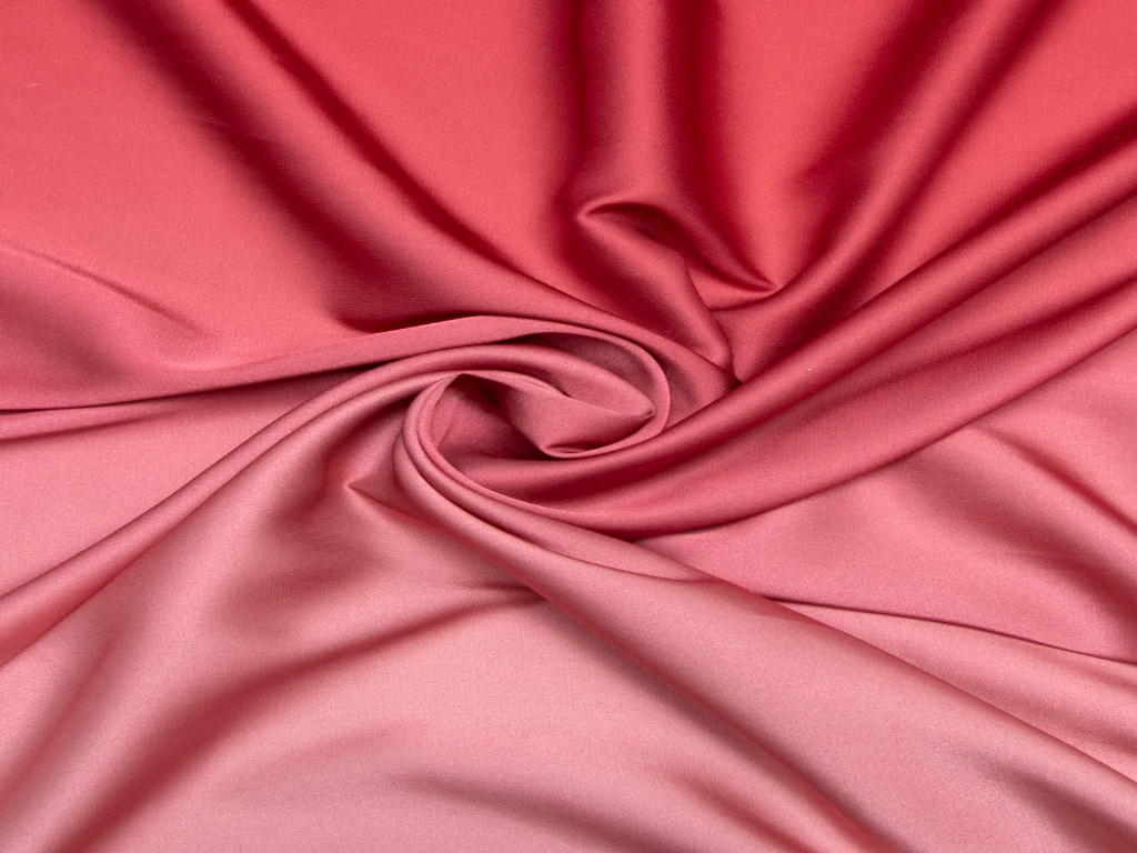 Dusty Rose Plain Blooming Satin Fabric