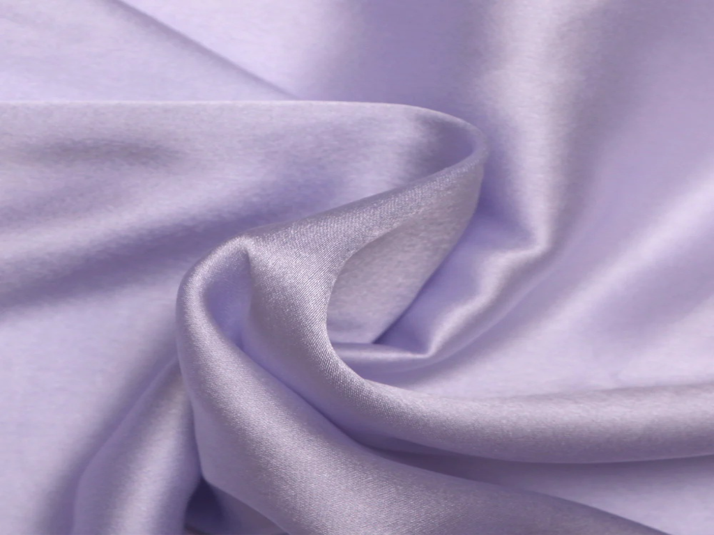 Pearl Plain Blooming Satin Fabric
