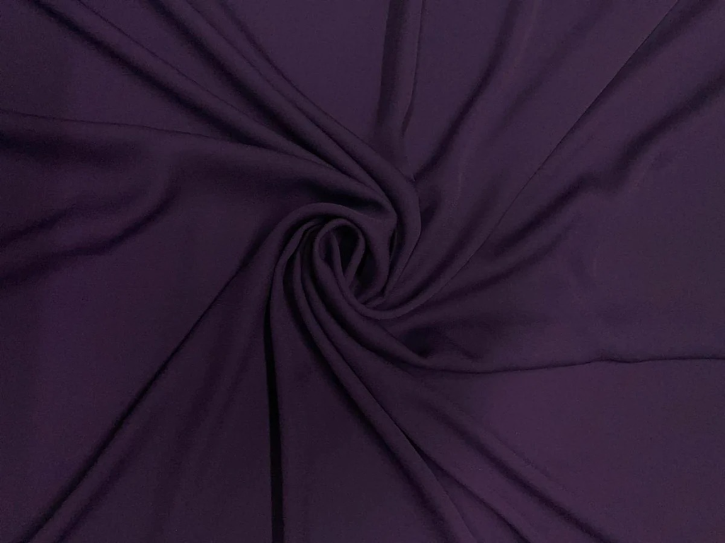 Royal Purple Georgette Fabric (Wholesale)