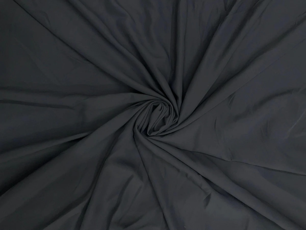 Steel Gray Georgette Fabric (Wholesale)
