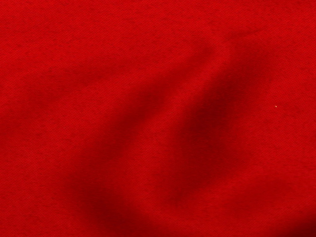 The Valentino Red Plain Blooming Satin Fabric