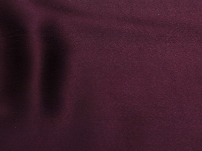 Royal Wine Plain Blooming Satin Fabric