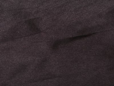 Black Smoke Plain Blooming Satin Fabric