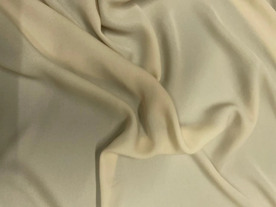 Cream White Georgette Fabric (Wholesale)