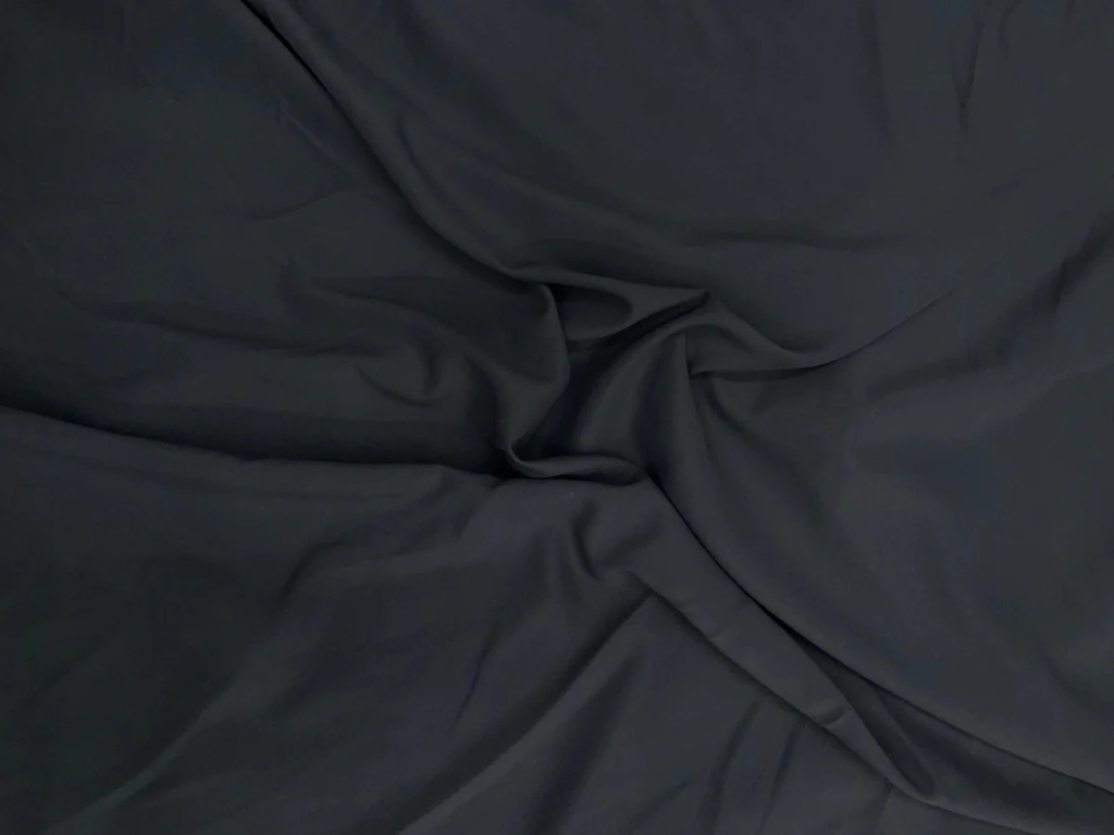 Steel Gray Georgette Fabric (Wholesale)