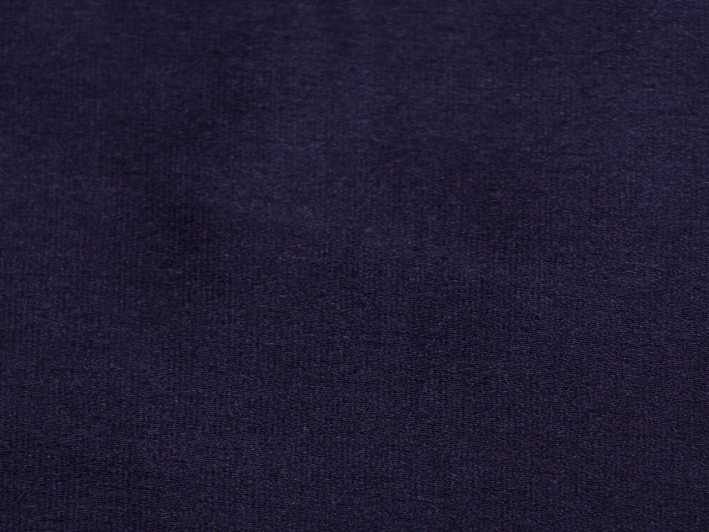 Ink Blue Plain Blooming Satin Fabric