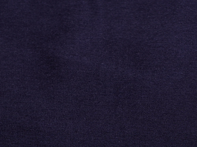 Ink Blue Plain Blooming Satin Fabric