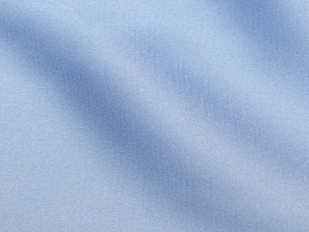 Ice Blue Plain Blooming Satin Fabric