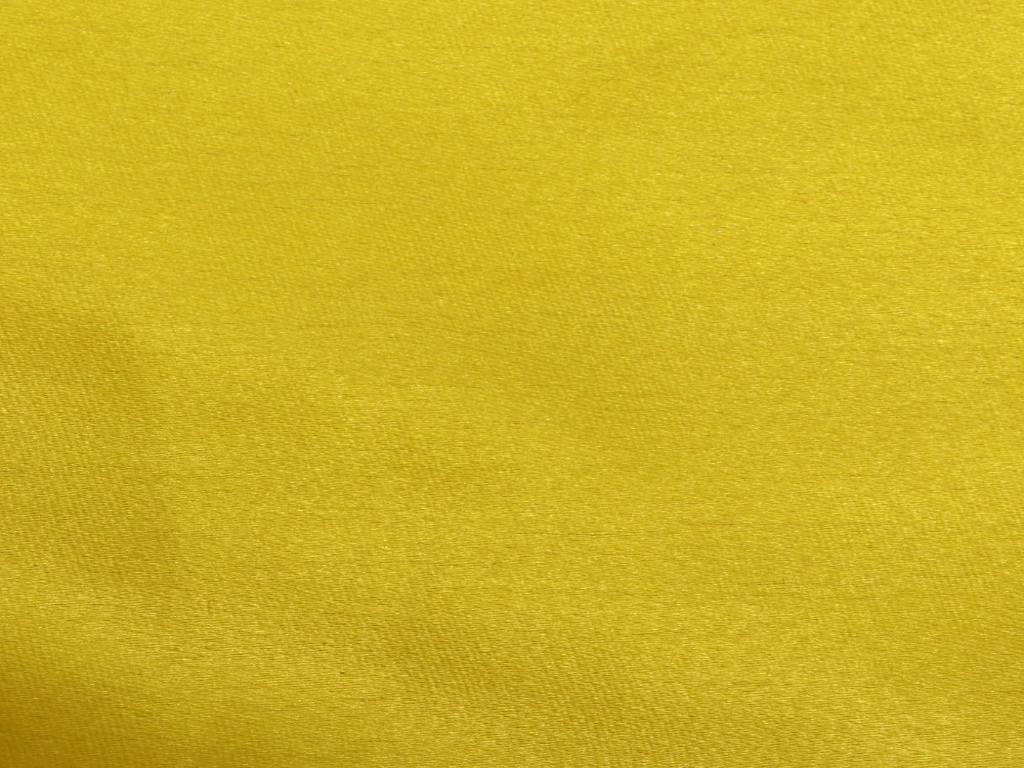 Sunbeam Yellow Plain Blooming Satin Fabric