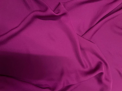 Vibrant Purple Georgette Fabric (Wholesale)