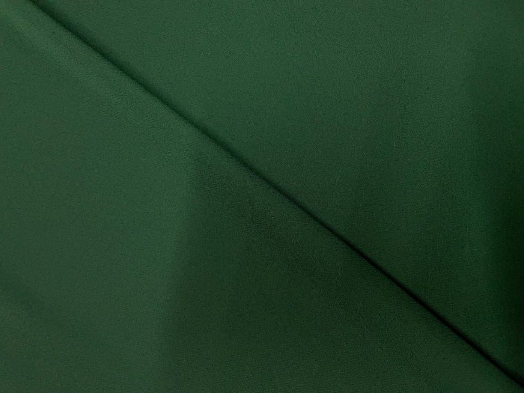 Bottle Green Georgette Fabric (Wholesale)