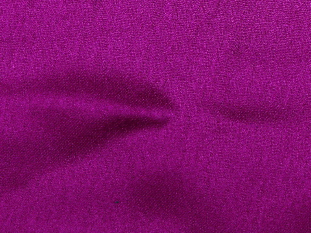 Royal Purple Smoke Plain Blooming Satin Fabric