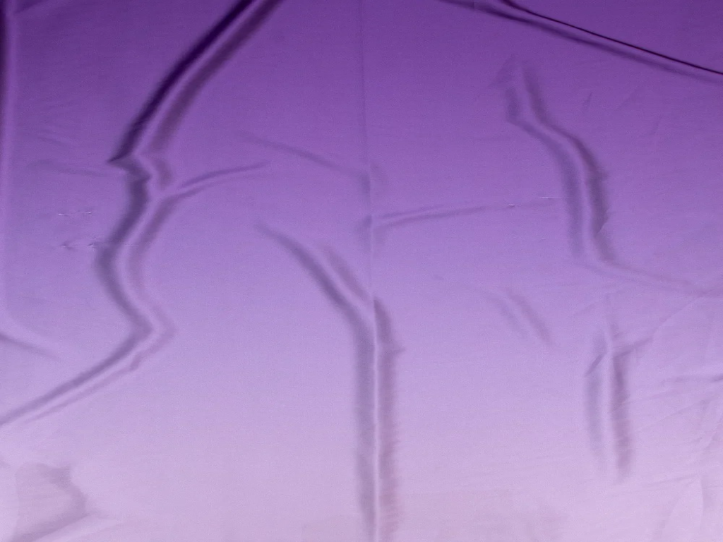 Royal Purple Plain Blooming Satin Fabric
