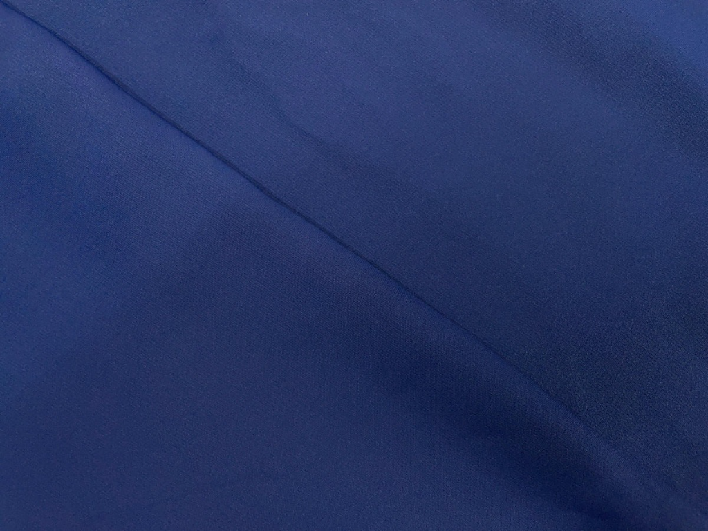 Marine Blue Georgette Fabric (Wholesale)