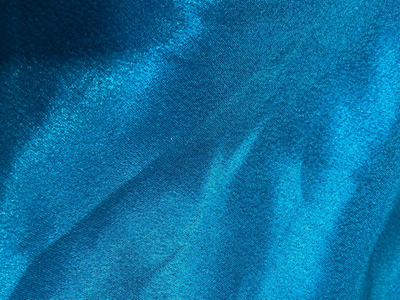 Teal Blue Plain Satin Fabric