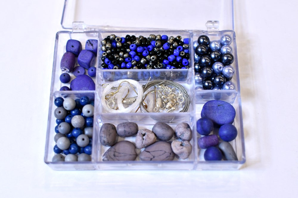 Blue & Grey Jewellry DIY Kit
