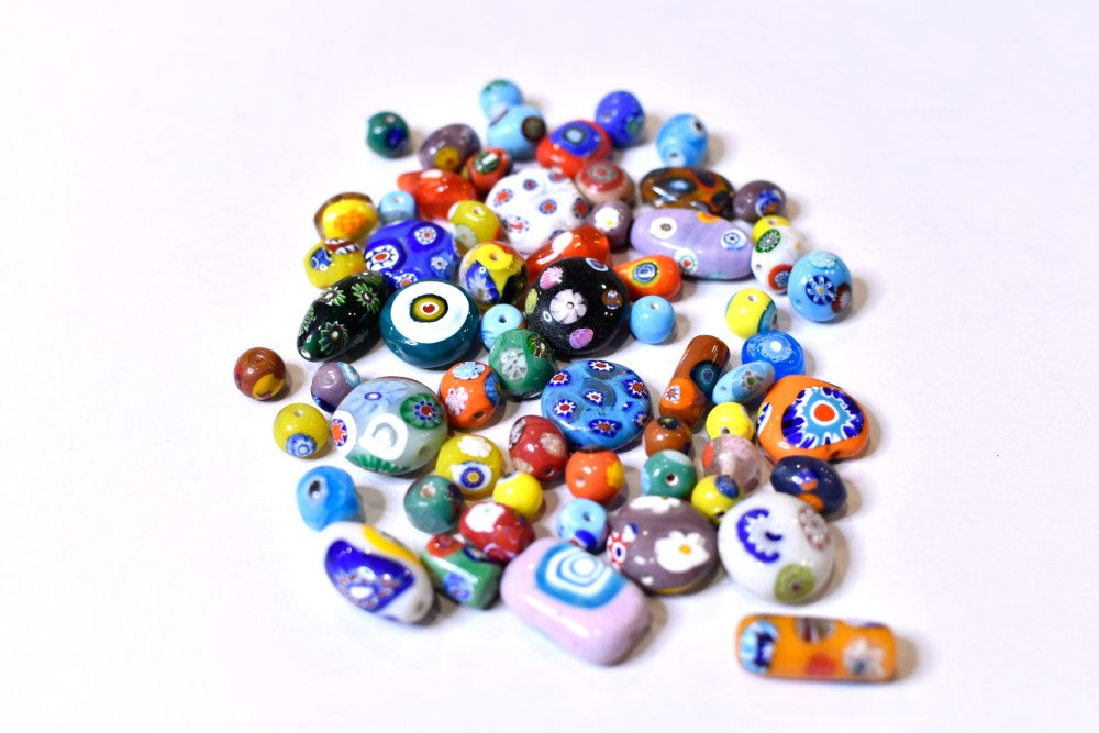 Multicolor Glass Beads