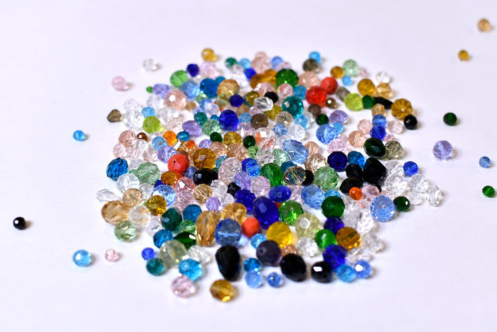 Multicolor Glass Beads