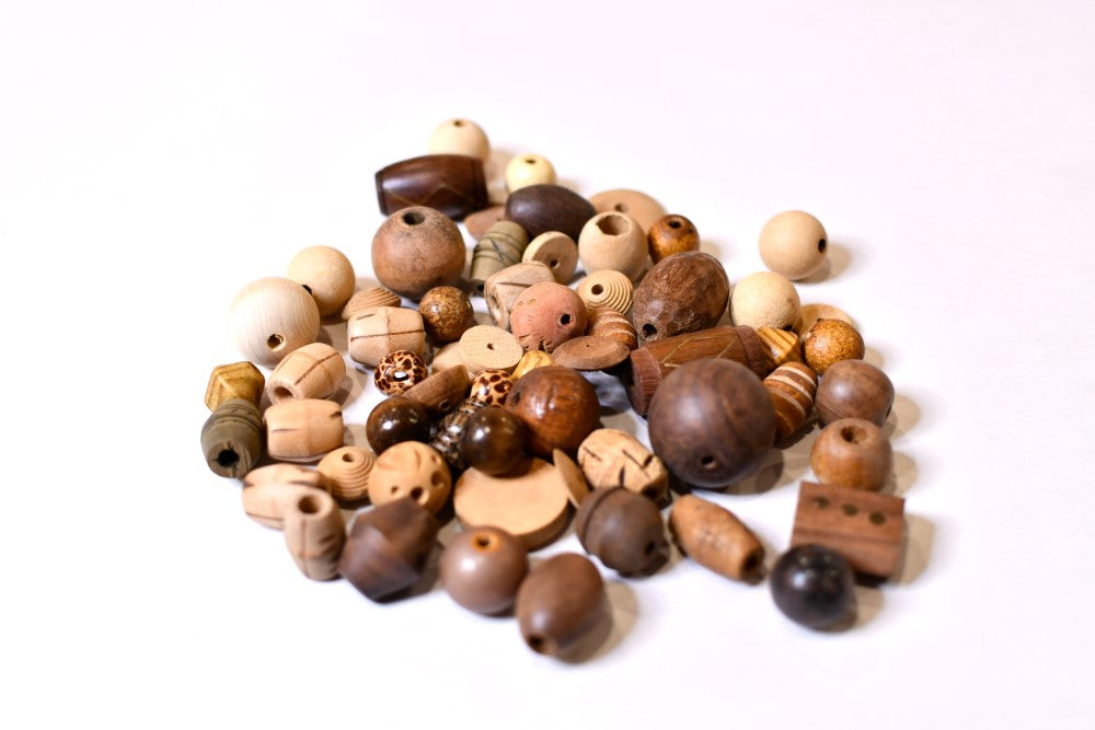 Brown Wooden Beads