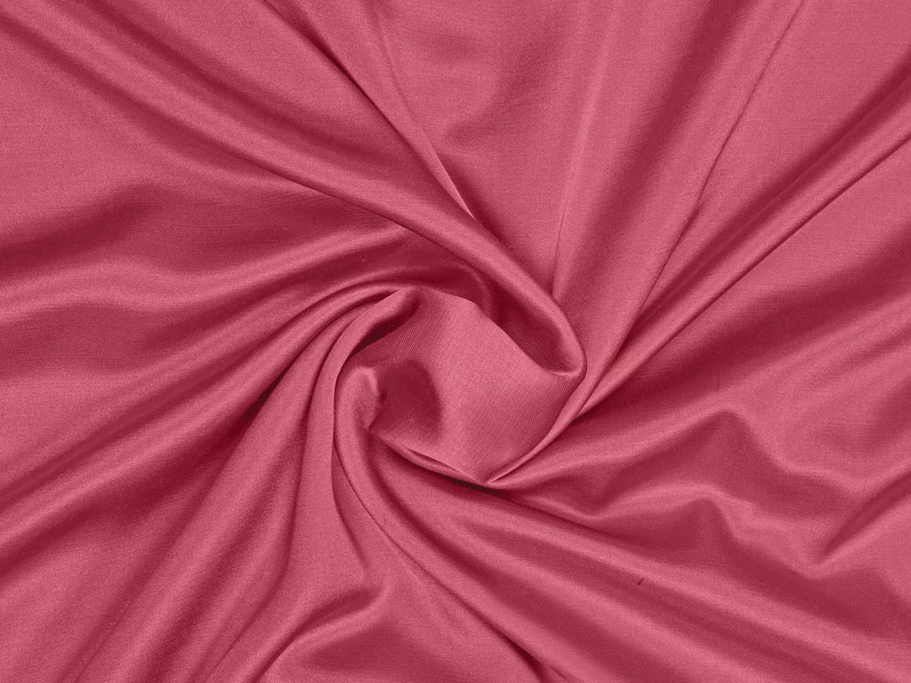 Dusty Pink Plain Dyed Modal Satin Fabric (Wholesale)