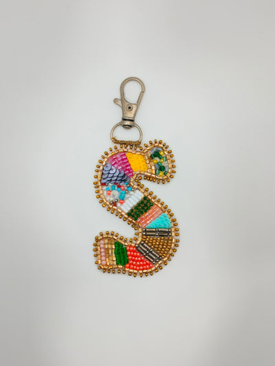 Multicolor 'S' Bag Charm