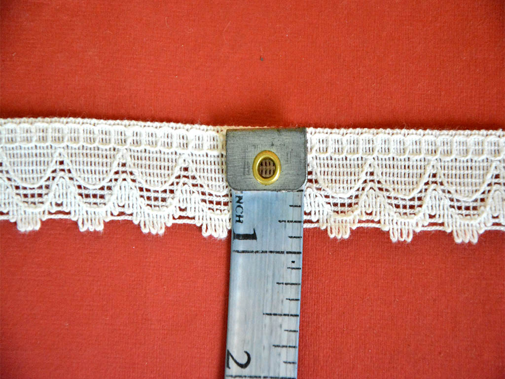 White Dyeable Pattern 47 Cotton Crochet Lace