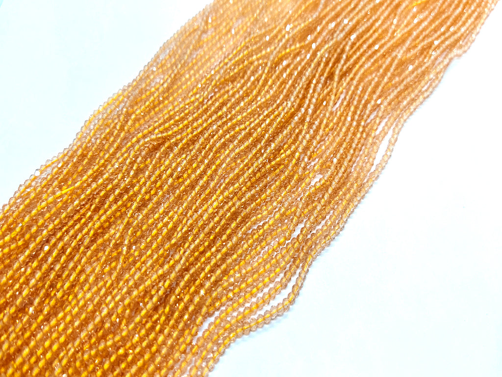 Mustard Transparent Hydro Spherical Crystal Beads (Wholesale)