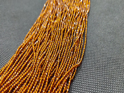 Golden Transparent Hydro Spherical Crystal Beads  (Wholesale)