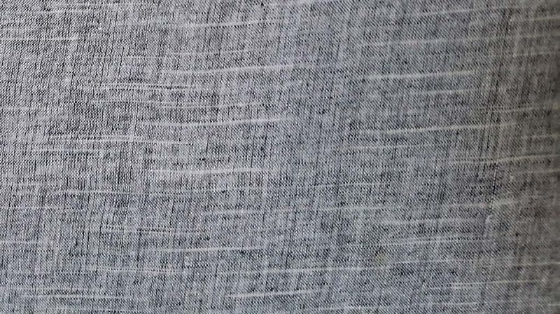 Ash Gray Plain Cotton ST Fabric