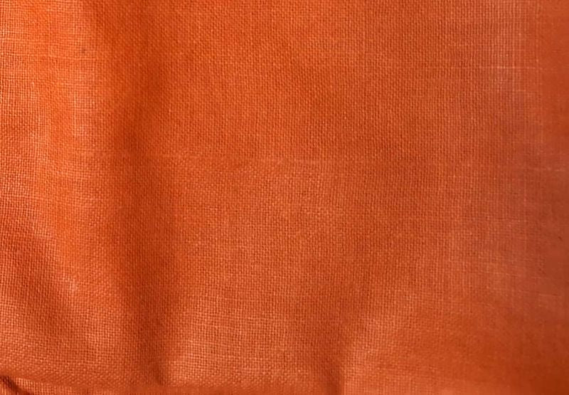 Saffron Plain DT Dyed Cotton Fabric