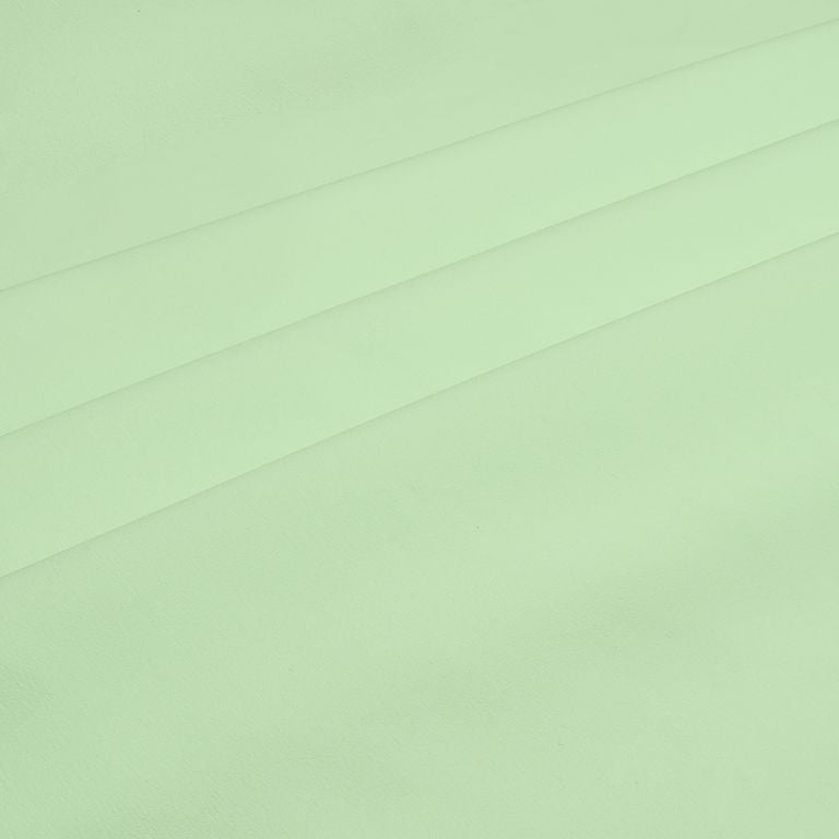 Pista Green Plain American Crepe Fabric