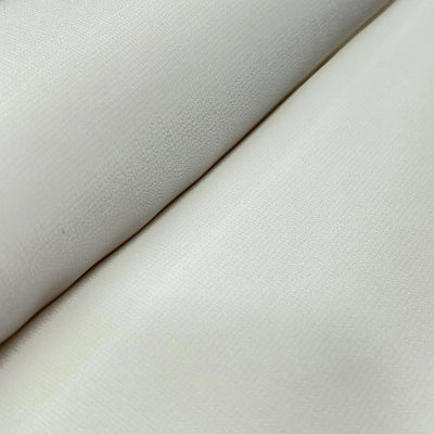 White Plain Heavy Fox Georgette Fabric