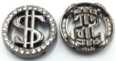 Silver Dollar Shaped Badge