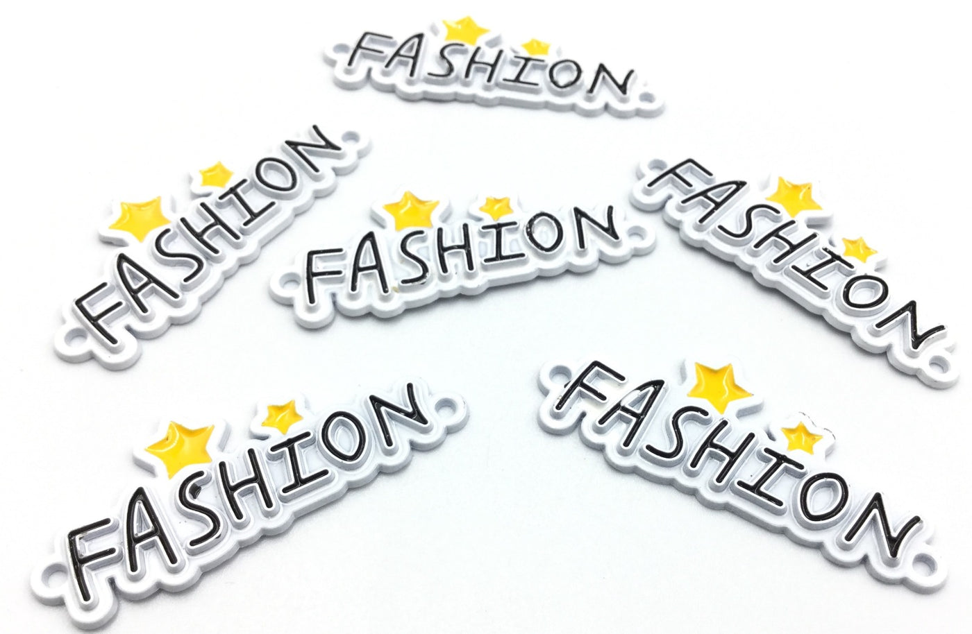 Black & White Fashion Badge